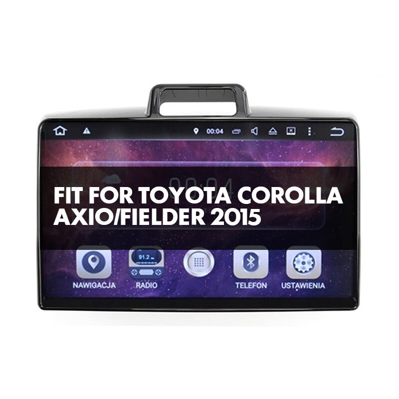 Fascia Car Radio Panel 9-inch Stereo Dashboard Frame for 2015 for Corolla Axio n