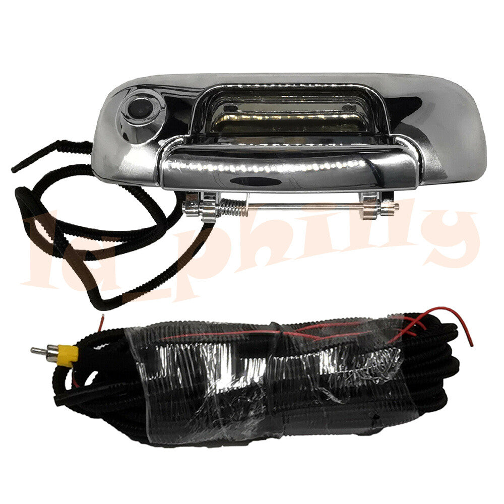 Tailgate Handle w/ CameraWiring Harness Fits for Dodge for Ram 1500 2500 3500 Chrome Q
