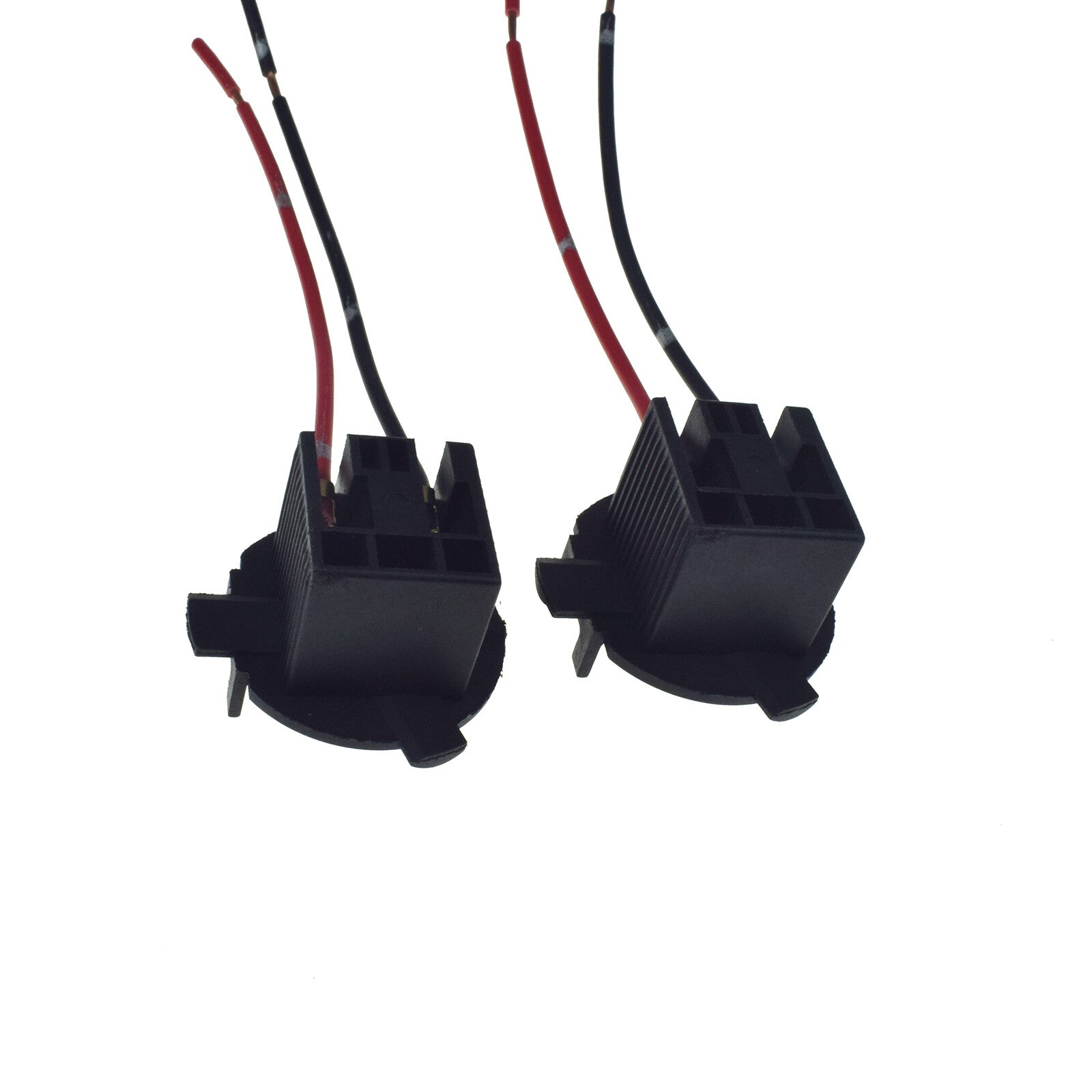 2-Pack H7 Headlight Bulb Socket Holder Bracket Adapter for Hyundai for Veloster 12-18- n