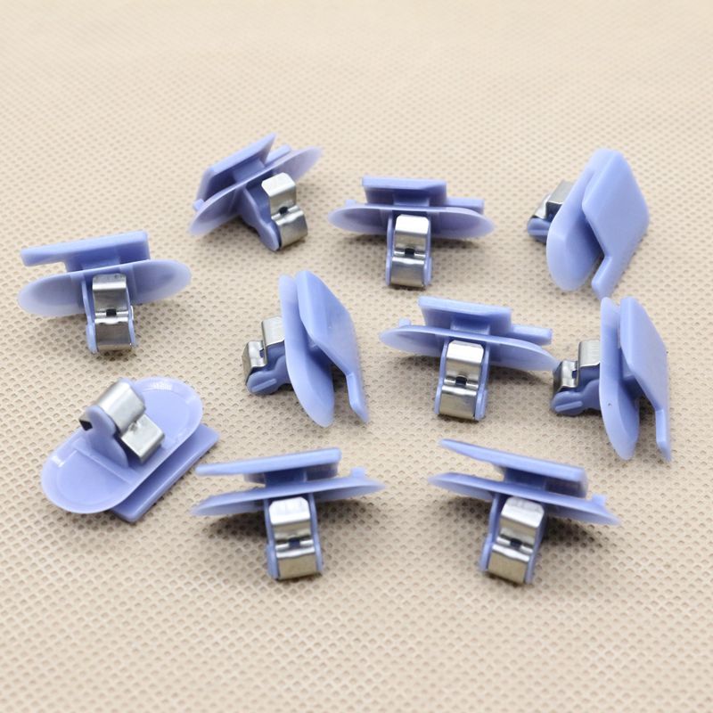 15-Piece Roof and Front Fixture Kit, Off-White Nylon, Suitable for GM for Chrysler for Cadillac