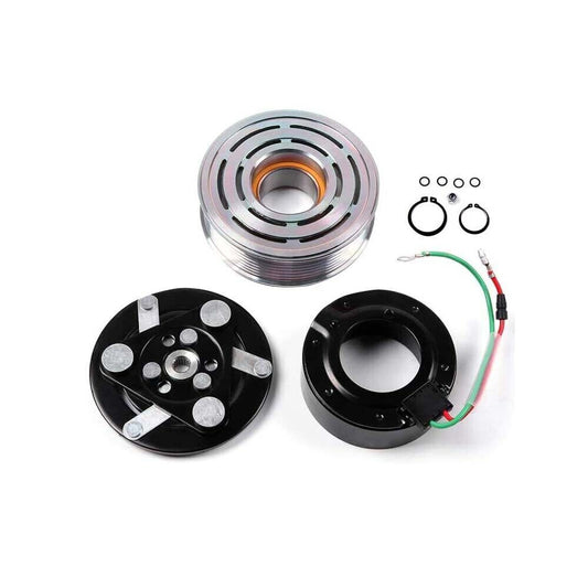 AC Compressor Clutch Assembly Repair Kit With Pulley for Honda CRV 2007-2014 Q