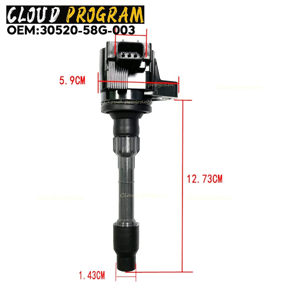 6 PC Ignition Coil CM11-125A FOR 2017-2020 for HONDA for Acura NSX 3.5L V6 3052058G003 v