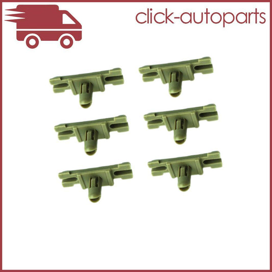 Qty 6 Fit for BMW F30 E90 E91 320i Clip-Roof Ledge Mouldings 51137117240 7117240