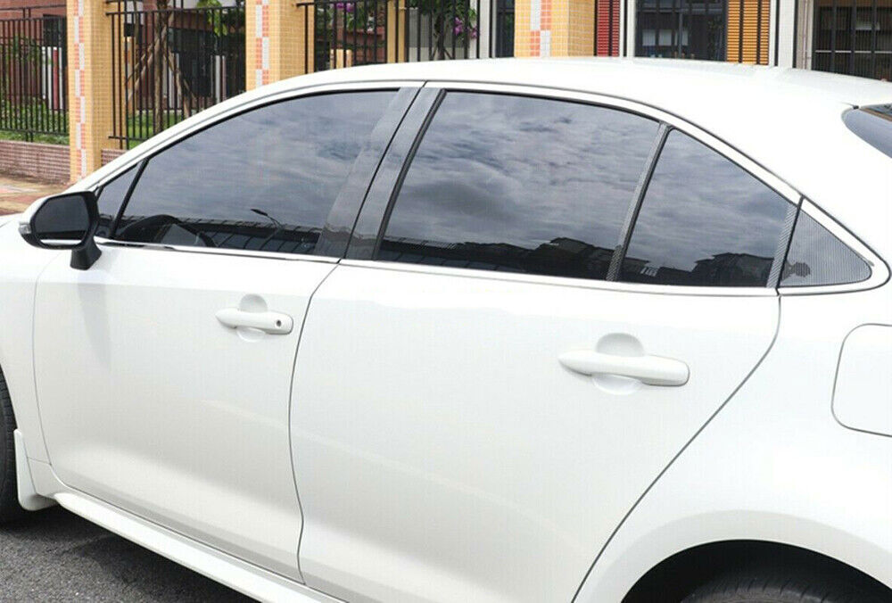 Carbon Fiber Rear Window Rain Wiper Blade Cover Trim For Venza 2021-2023 v