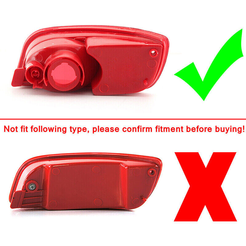 Right rear bumper reflector brake light (LAM) for Hyundai Santa Fe (CM) 2007 - 2009