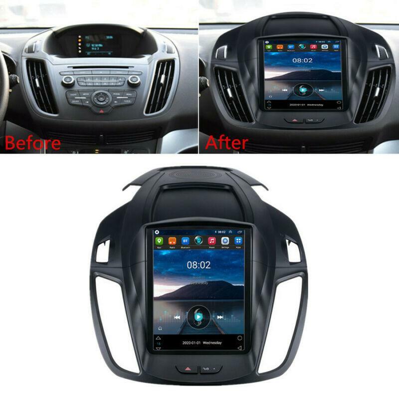 9.7-inch vertical Android 10.0 radio stereo head unit for 2013-2018 Escape Kuga- n