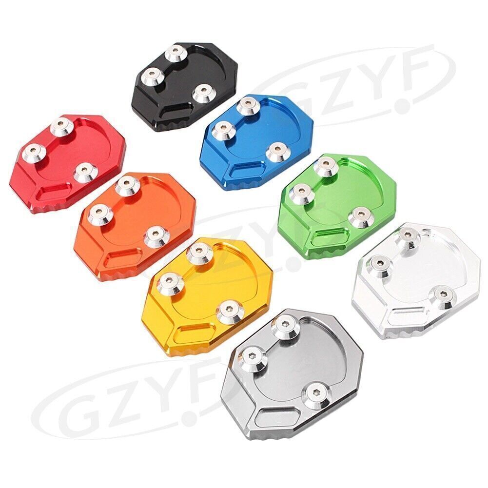 for YAMAHA YZF R1 2009-2015 Kickstand Side Stand Extension Enlarge Pad Plate