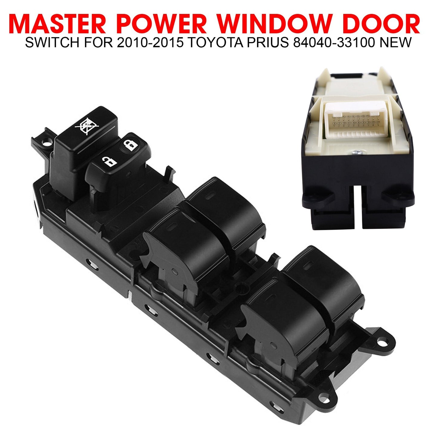 for Toyota Prius 2010-2015 Master Power Window Door Switch 84040-33100 AT