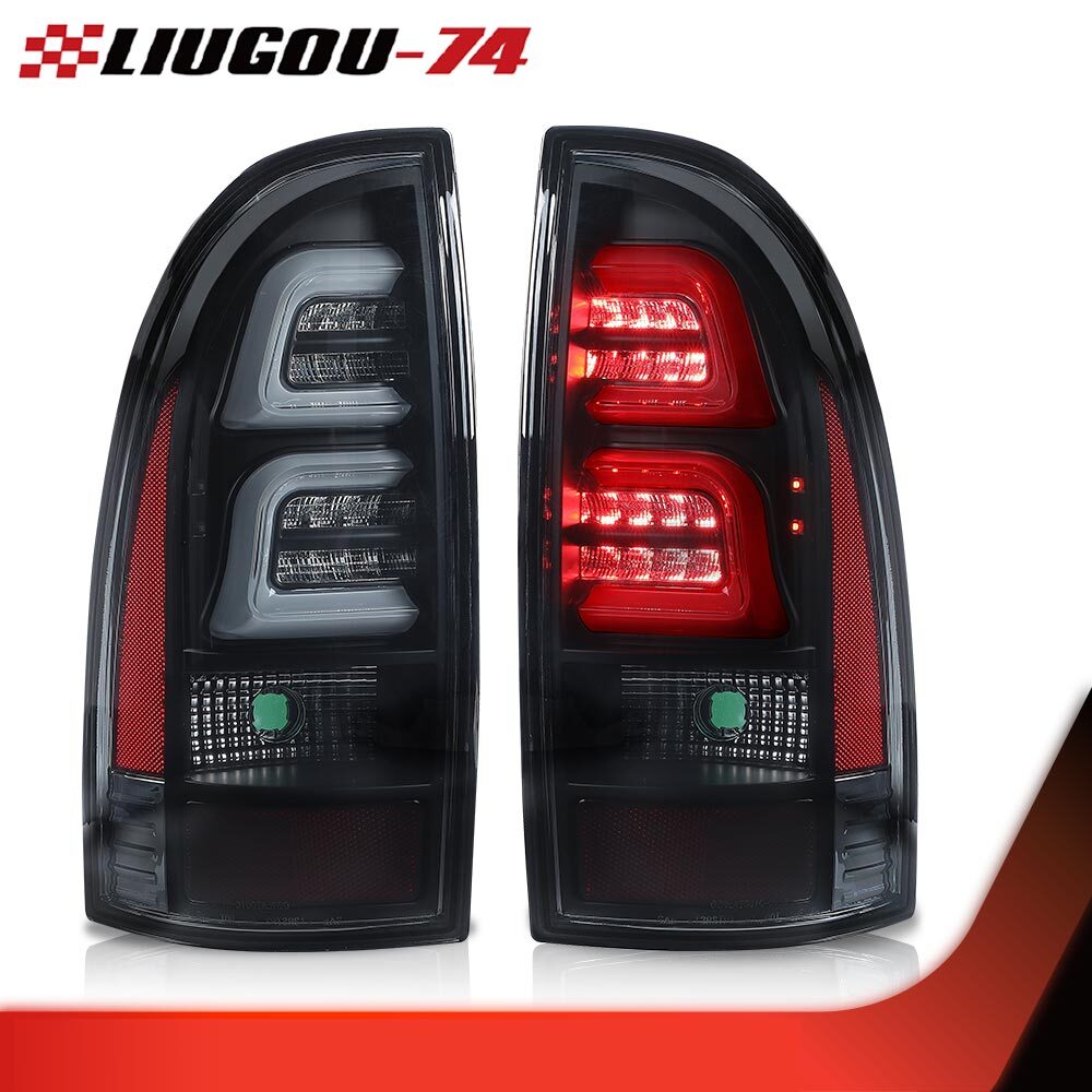 LED taillights LH+RH side black/smoked suitable for 05-15 Tacoma- v