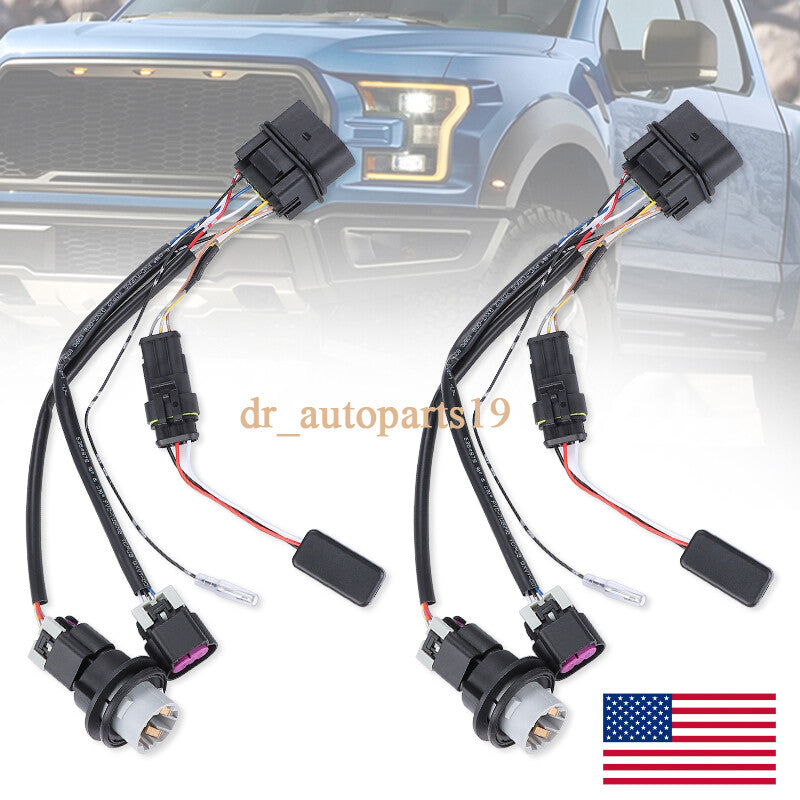 Projector Headlights Conversion Wire Harness For 2013-2018 for Ram 1500 2500 3500 US