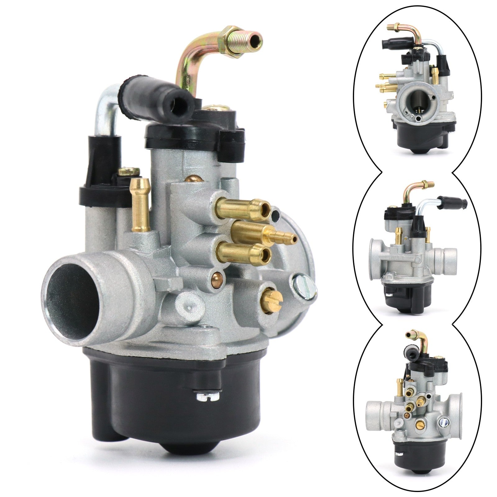 Motorcycle Carburetor PHBN Carb Dellorto 17.5LS R3067 2 Stroke Scooter Moped Q