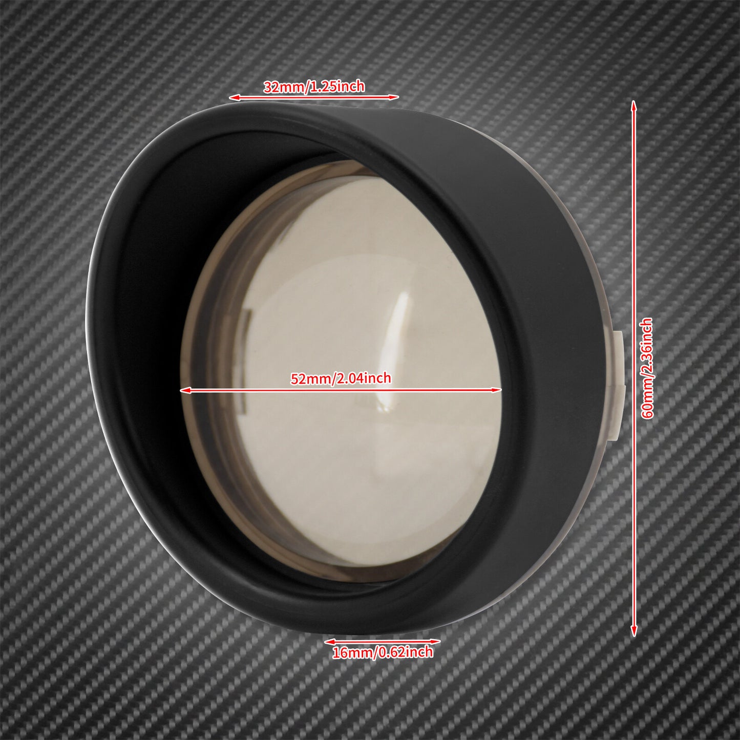 Turn Signal Bullet Visor Deuce Smoked Lens Cover Fit For Dyna Softail Sportster Q