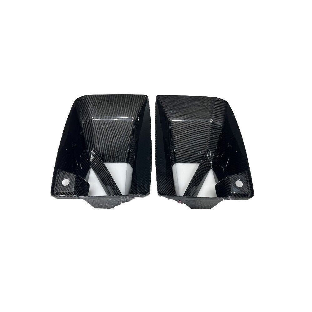 Real Carbon Fiber Front Bumper Air Vent Cover 2x For G87 M2 Coupe 2023-2024 n
