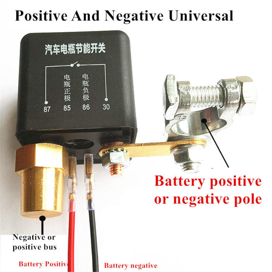 Upgrade Positive And Negative Universal Car Battery Disconnect Isolator Switch Q