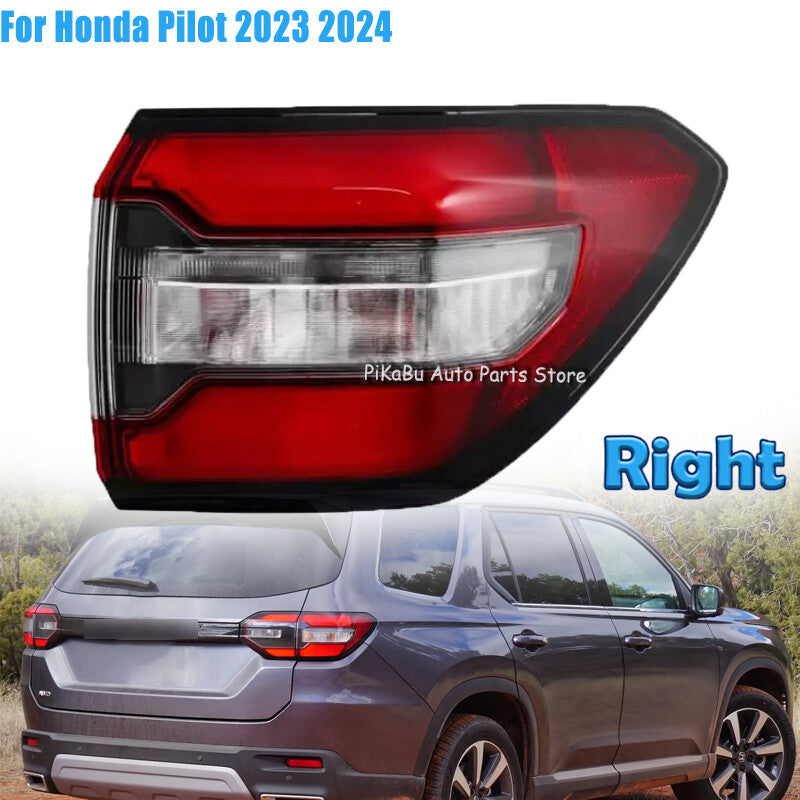 Right Outer LED Tail Light Rear Brake Lamp Stop Light for Honda Pilot 2023 2024