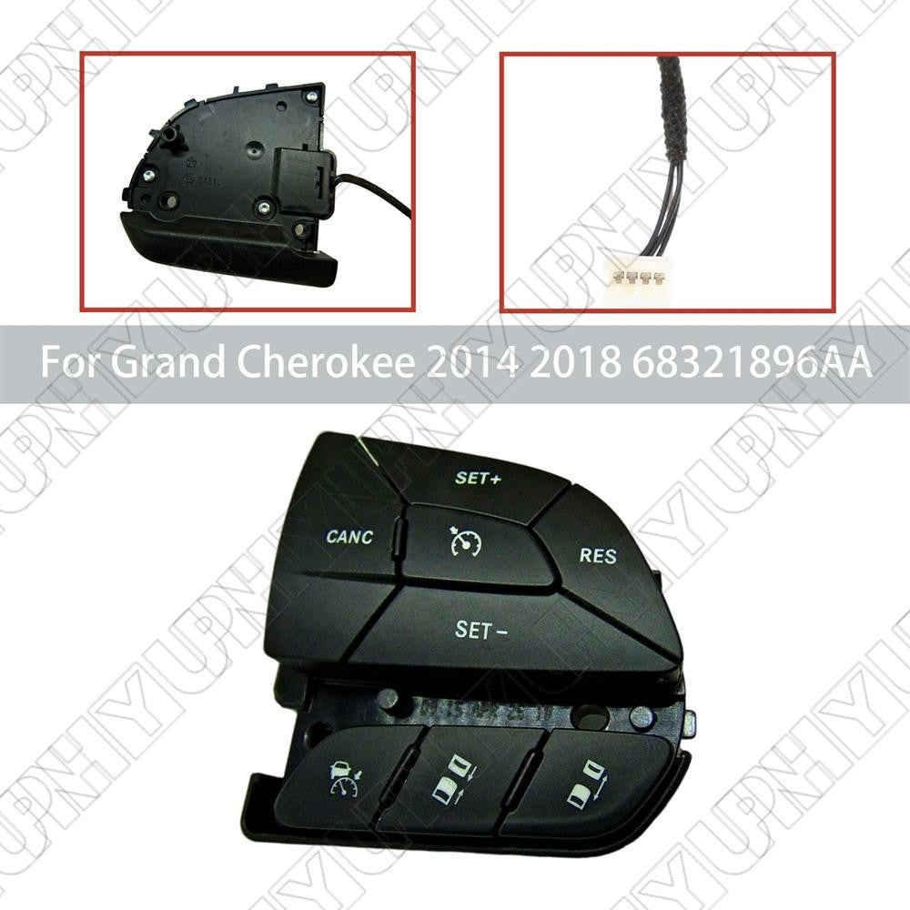 Cruise Control Switch 68321896AA for Jeep for Grand Cherokee 2014 2015 2016 2017 -18 Q