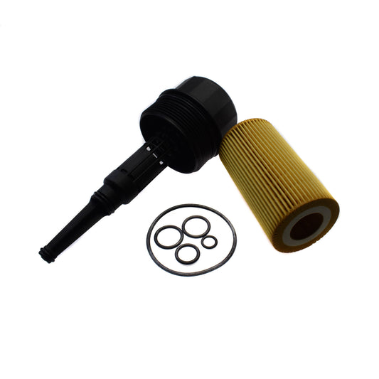 Engine oil filter and housing cap suitable for Dodge for Freightliner Sprinter 2500 3500 Q