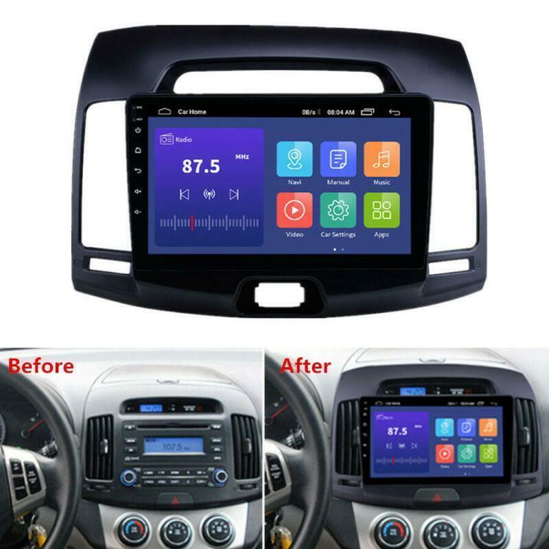 2007-2011 9 Android 10.0 Stereo Radio GPS Player Navigation for Hyundai for Elantra