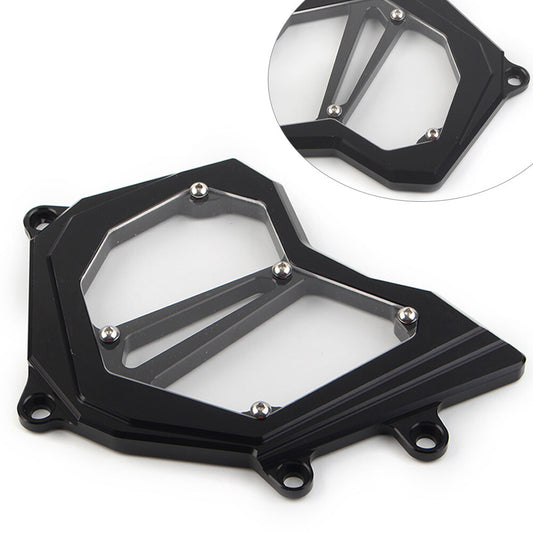 CNC Front Sprocket Cover Chain Guard for KAWASAKI ZX10R 2011-2023 Black cl