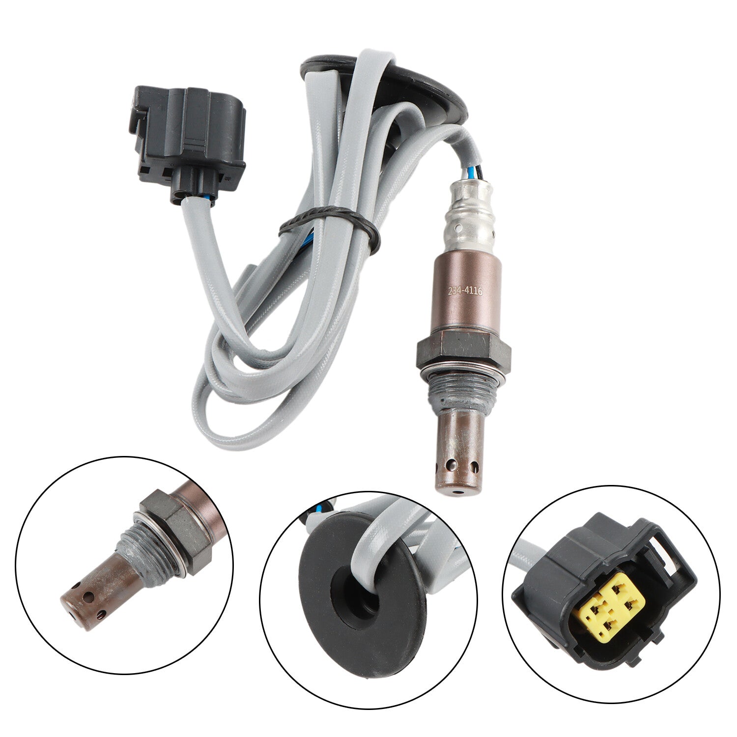 2X Oxygen O2 Sensor For 2008-2010 for MITSUBISHI LANCER 2.4L-L4 Loc.Center 25024751