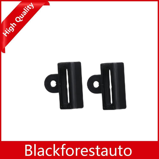 2Pcs Hood Latch Protector Black for BMW 1 3 5 6 7 Series X1 X3 Z4 51237002012 Q