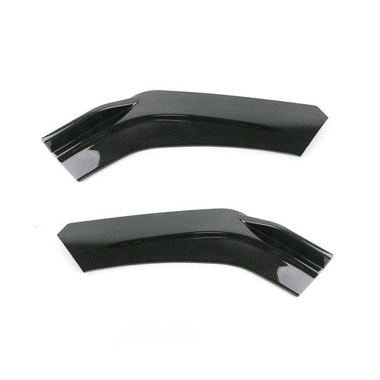 Universal carbon fiber bumper, WINGLET lip side skirt splitter, Canard diffuser