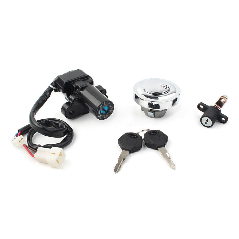 Motor Fuel Gas Cap Ignition Switch for Seat Lock Set for Yamaha XVS950 V Star 950 Q