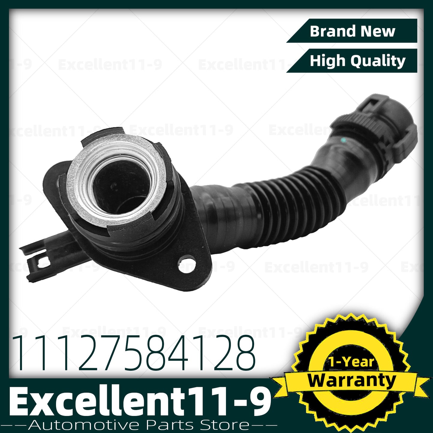 11127584128 N55 Crankcase Ventilation Hose for 135i 535i 640i X3 X5 X6 F10 E88 E82- n