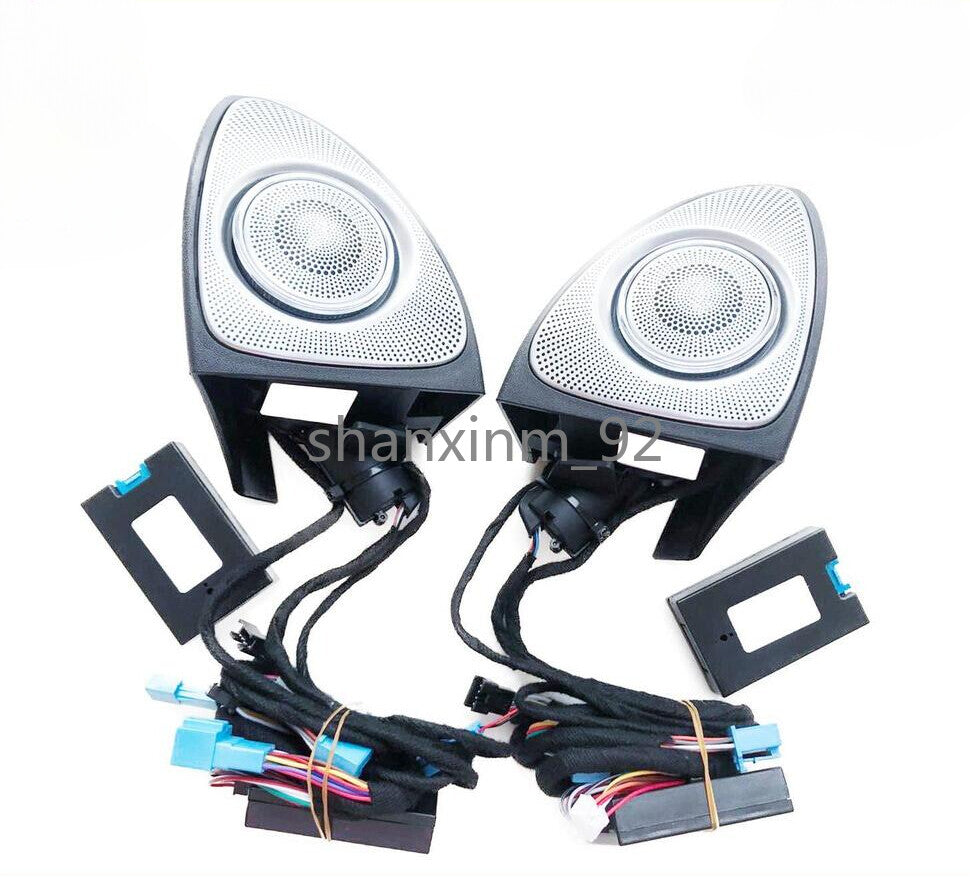 GLC 3D Rotation Speaker Tweeter Set Fits for Mercedes-Benz W253 GLC260 3 64 Colors