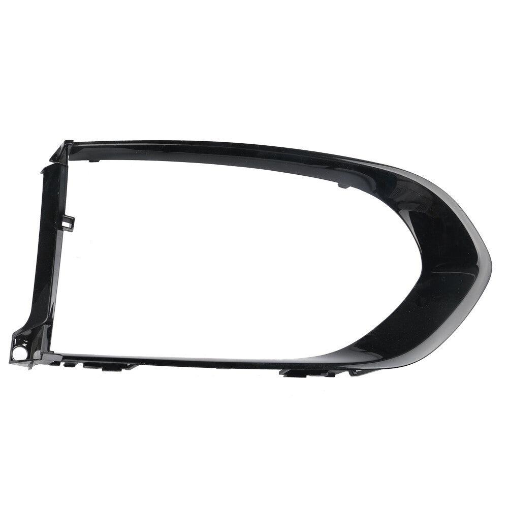 Front Bumper Grille Molding Left Side Black Plastic For F-Pace 2017-2020