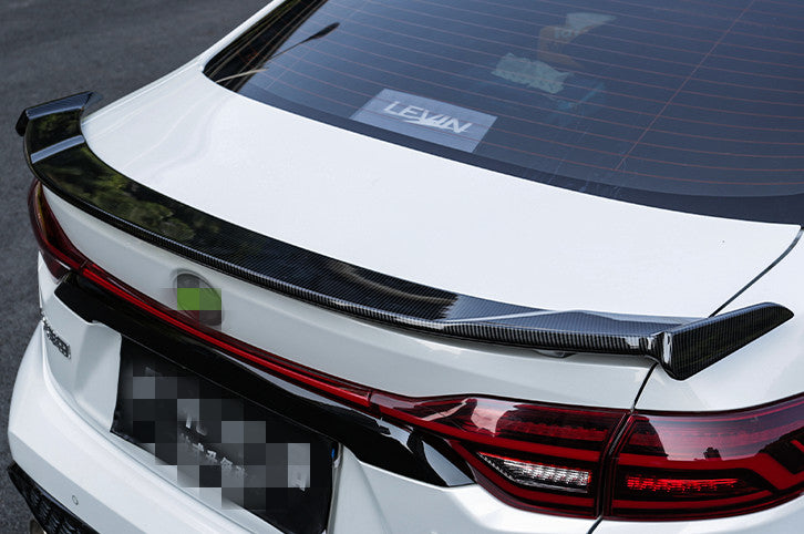 ABS Carbon For 2020-2023 for Corolla Rear Trunk Spoiler Boot Lip Wing Trim B n