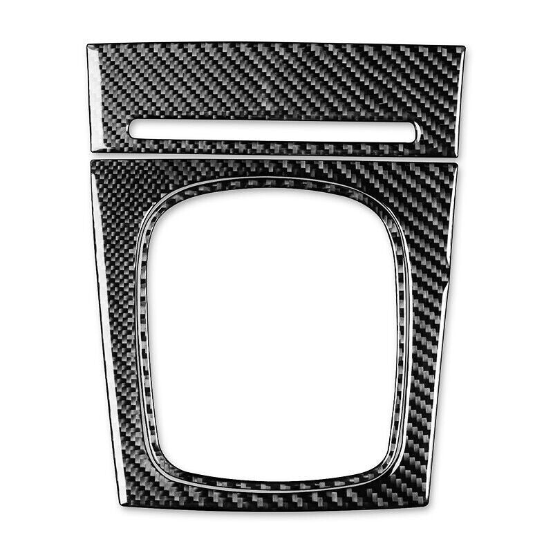 Real Carbon Fiber Car Gear Shift Panel Cover Trim Fit for Audi A3 S3 2006-2007