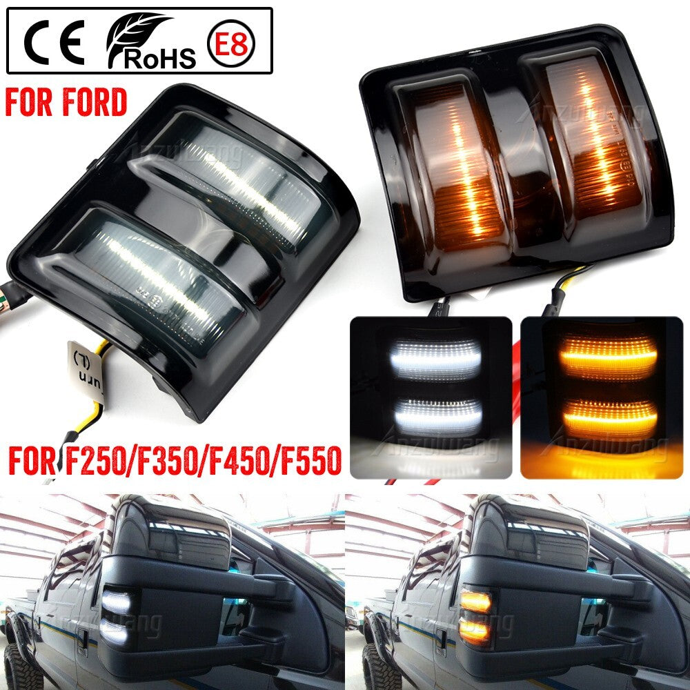 Dynamic Turn Signal Light for Ford F250 F350 F450 F550 Super Duty 2008-2016