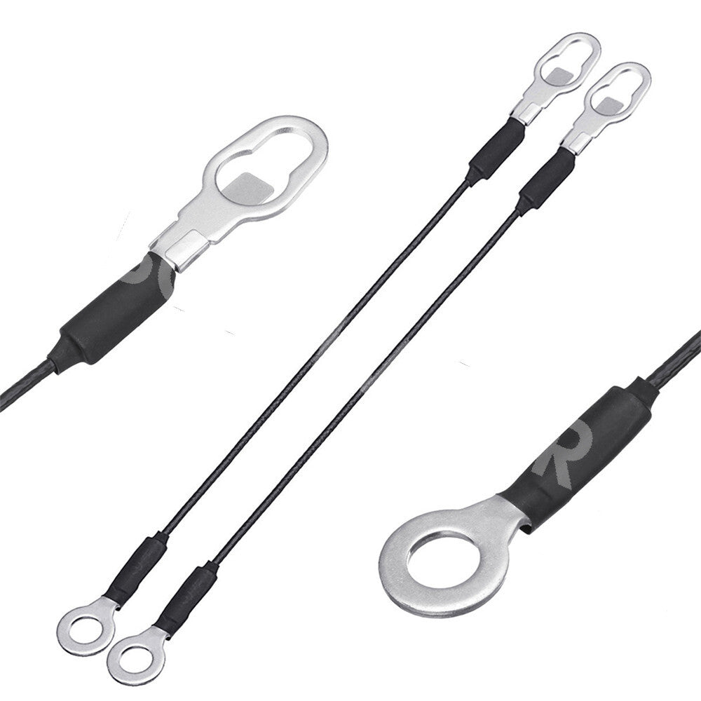 Pair Tailgate Tail Gate Rear Support Cable Strap Fit for Mazda B2300 1994-2010 Q