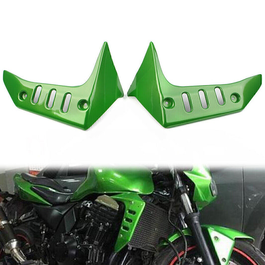 Motorcycle Side Cover Fairing Kits Fit Kawaski Z750 2004 2005 2006 2007 Green