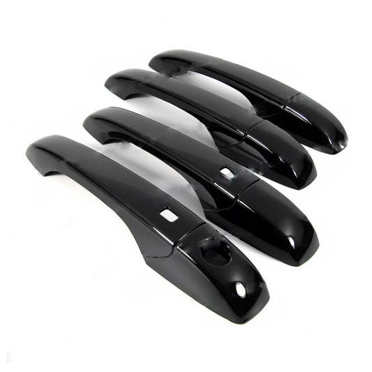 Shiny Black Side for Smart Door Handle Covers for Chrysler 300.300C.200