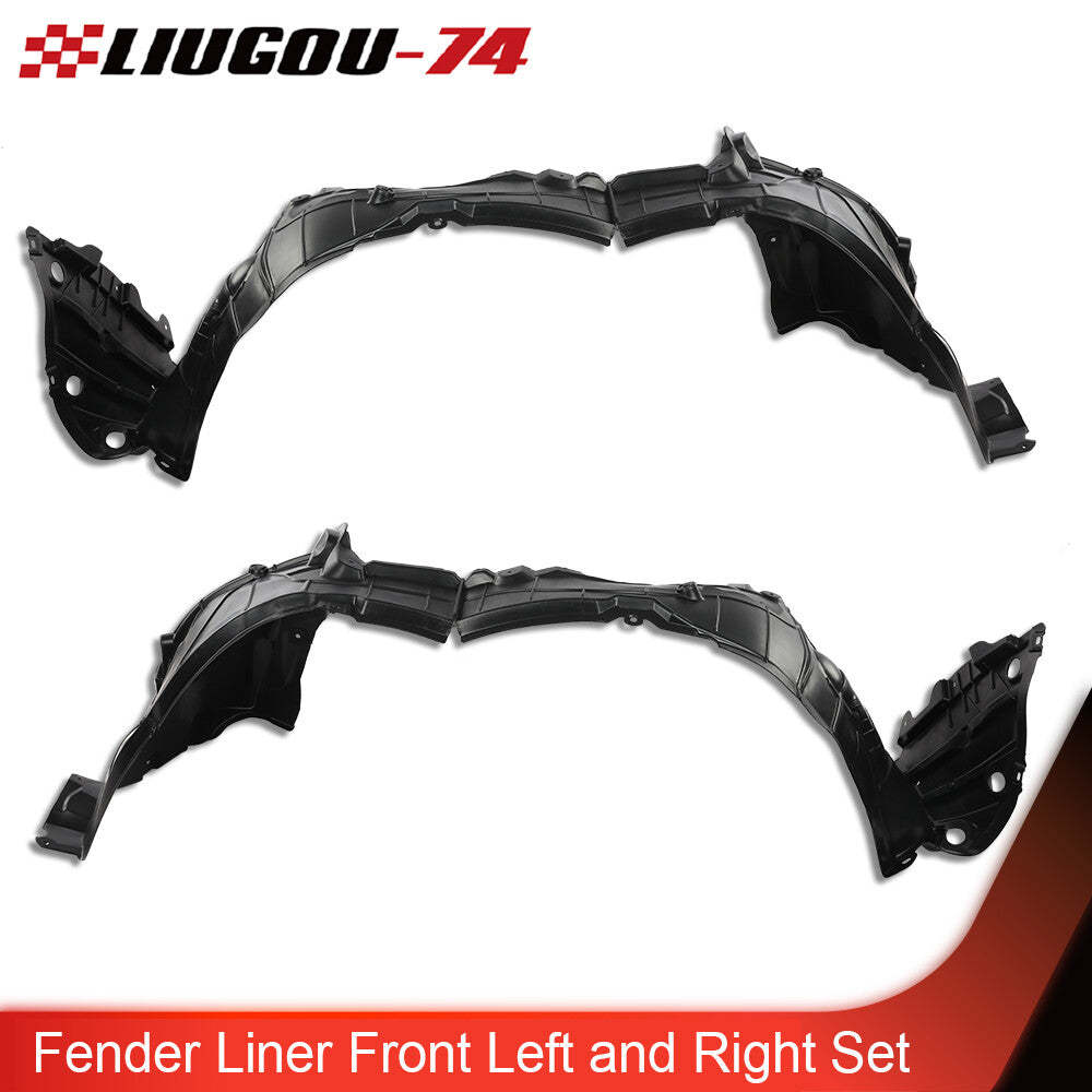 2-Piece Mudguard Liner Kit for 2015-2022 for Nissan Murano Front Sides Q