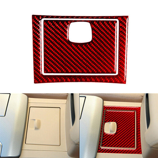 Red Carbon Fiber Interior Overhead Light Cover Trim For Celica 2001-2005 v