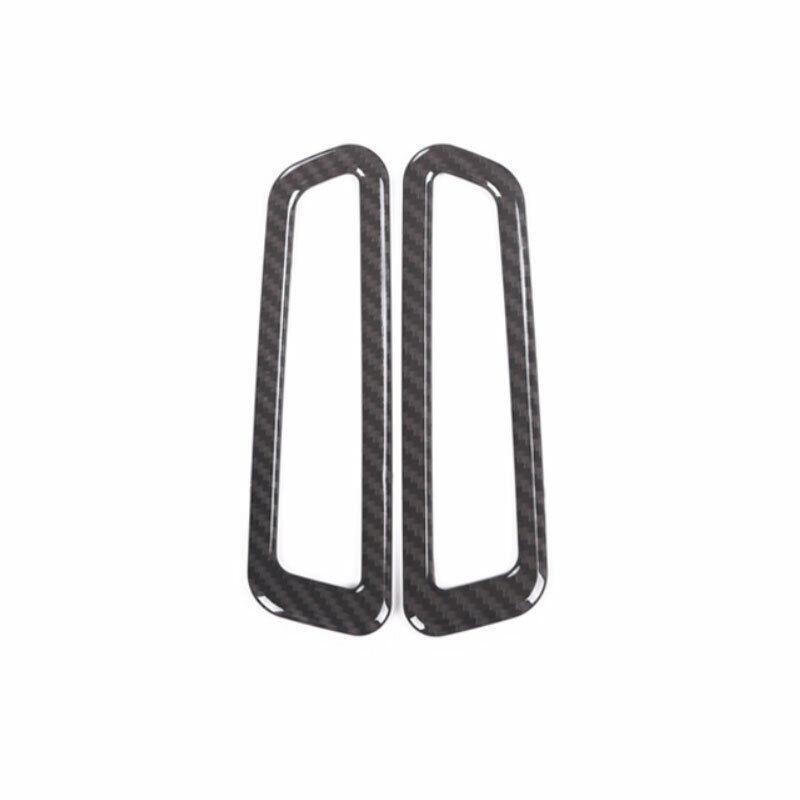 for Maserati for Levante 2017-2021 Carbon Fiber A Pillar Vent Air Outlet Frame Decor