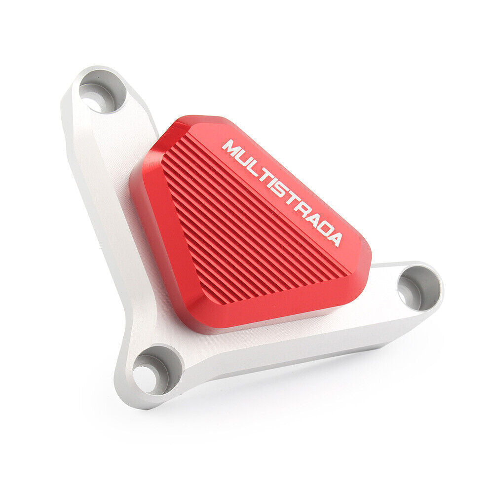 Water Pump Slider Guard Cover Protector for Ducati Monster 1200 S R Enduro Red