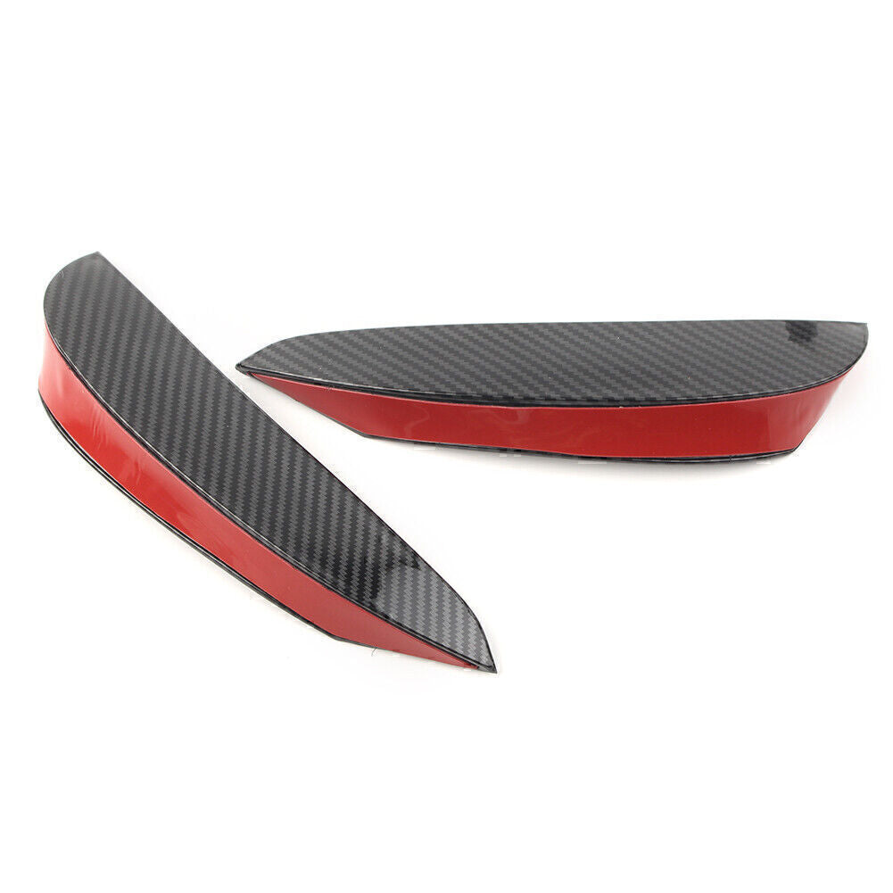 for Mercedes Benz E W213 Sport Carbon fiber pattern Bumper Canards Vent Flap Q