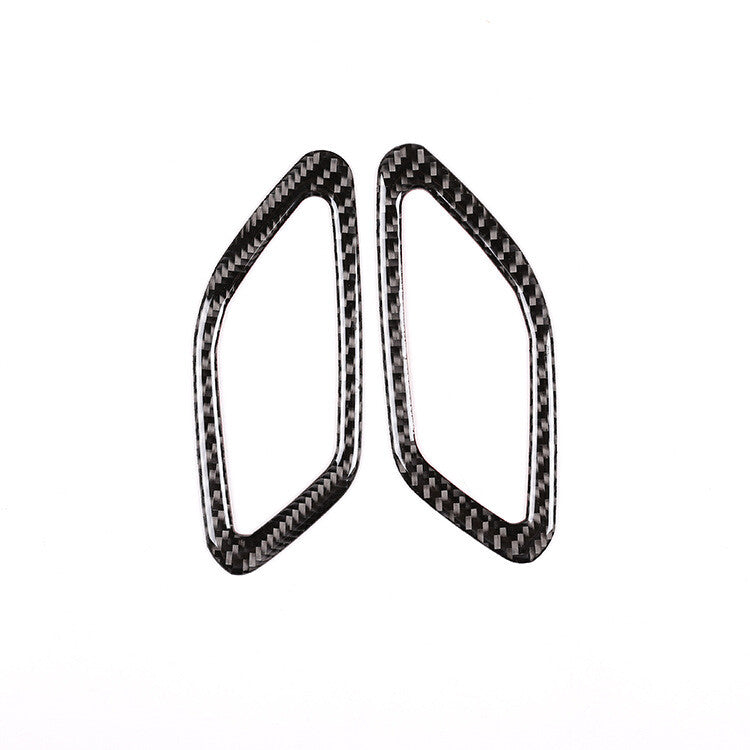 Carbon Fiber Air Condition Vent Cover Fit for Mercedes Benz A GLA CLA 2013-17