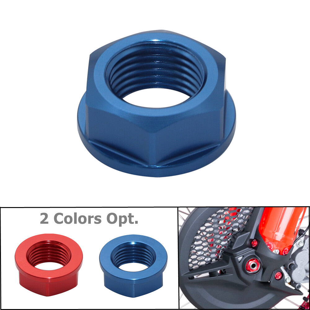 M16 Motorcycle Front Wheel Axle Nut Screw for Honda CRF 250R 450R for Yamaha YZ125 Q