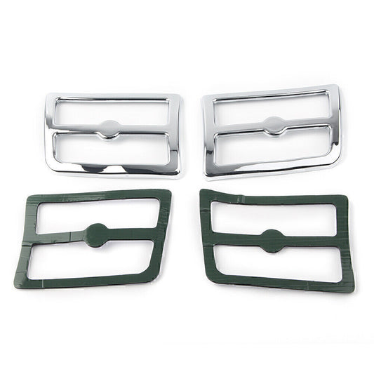 2PCS ABS Chrome Rear Speaker Trim for Honda Goldwing GL1800 2001-05 2002 2003 KK