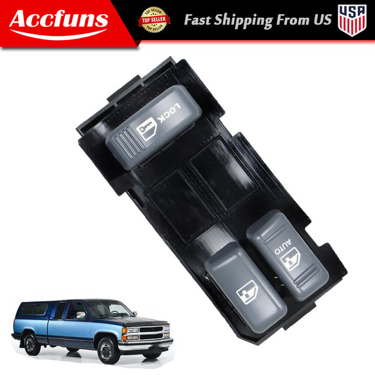 Suitable for 1995/96/97-2000 for GMC C2500 C3500 2-door 5.7L to 6.4L Power Master window switch - n