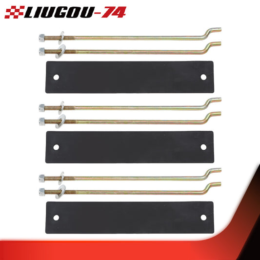 Suitable for 81-13 Club car for DS for golf cart battery fixing plate rod kit, brand new- v