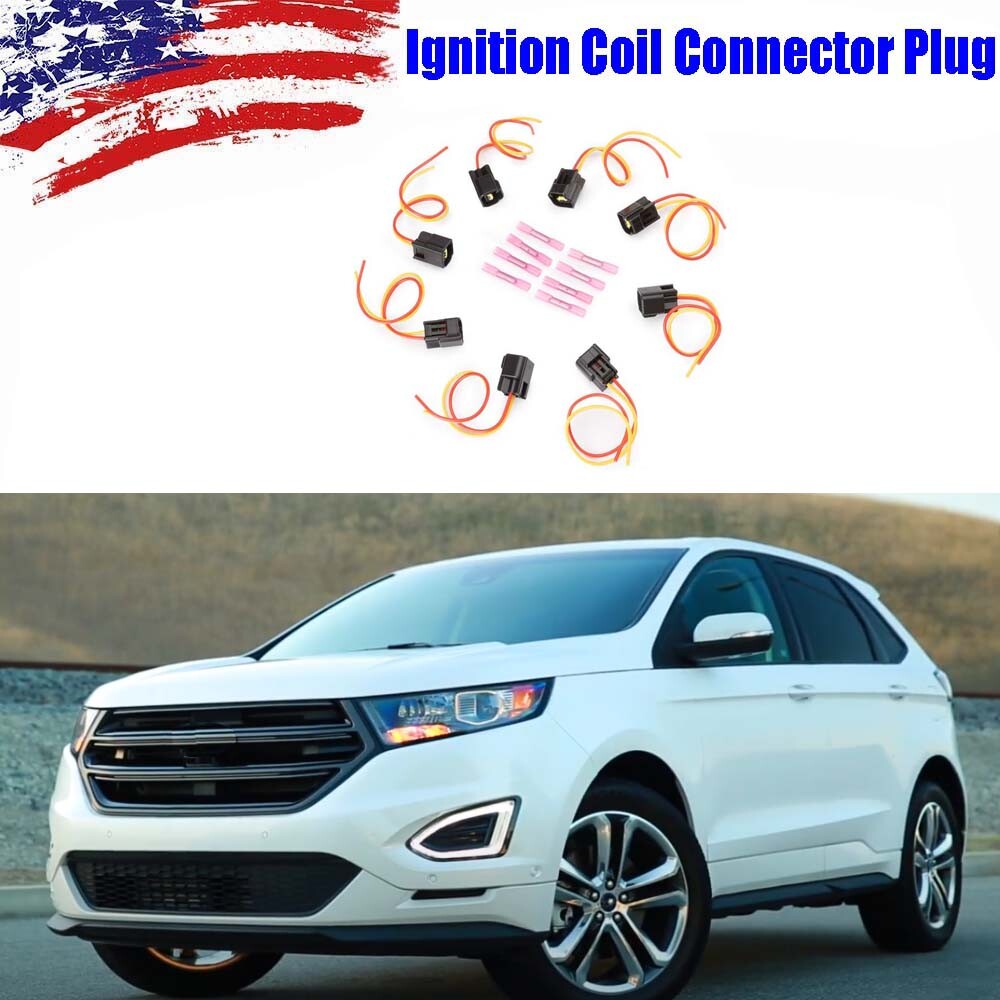 Ignition Coil Connector Plug 9U2Z14S411EA for Lincoln for Ford for Mustang Fusion Flex