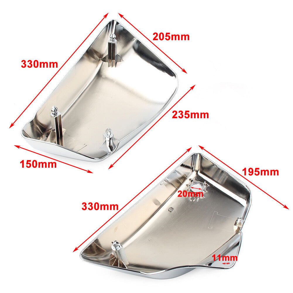 ABS Side Battery Fairing Cover for Honda Shadow VT1100 ACE Aero Sabre 1999-08