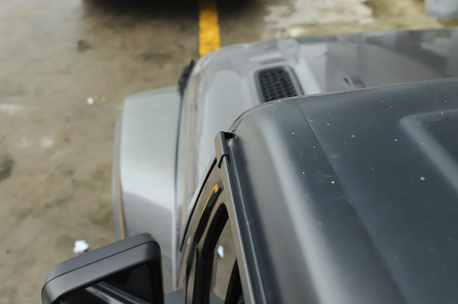Rain Diverter Rain Gutter Hardtop for Jeep for Wrangler JL 2018 2019 2020 2021 2022