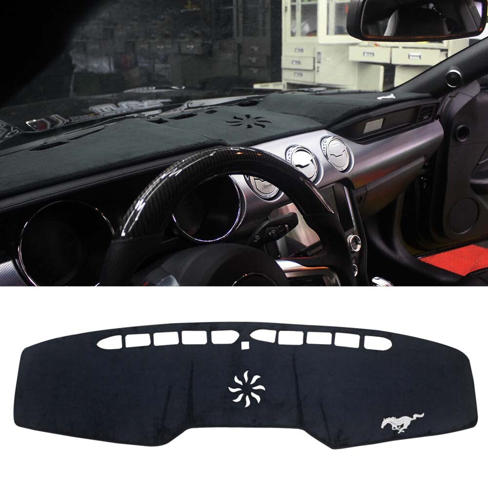 DashMat sun protection pad for car interior dashboards, suitable for 2015-2017  for ford  Mustangs. Q